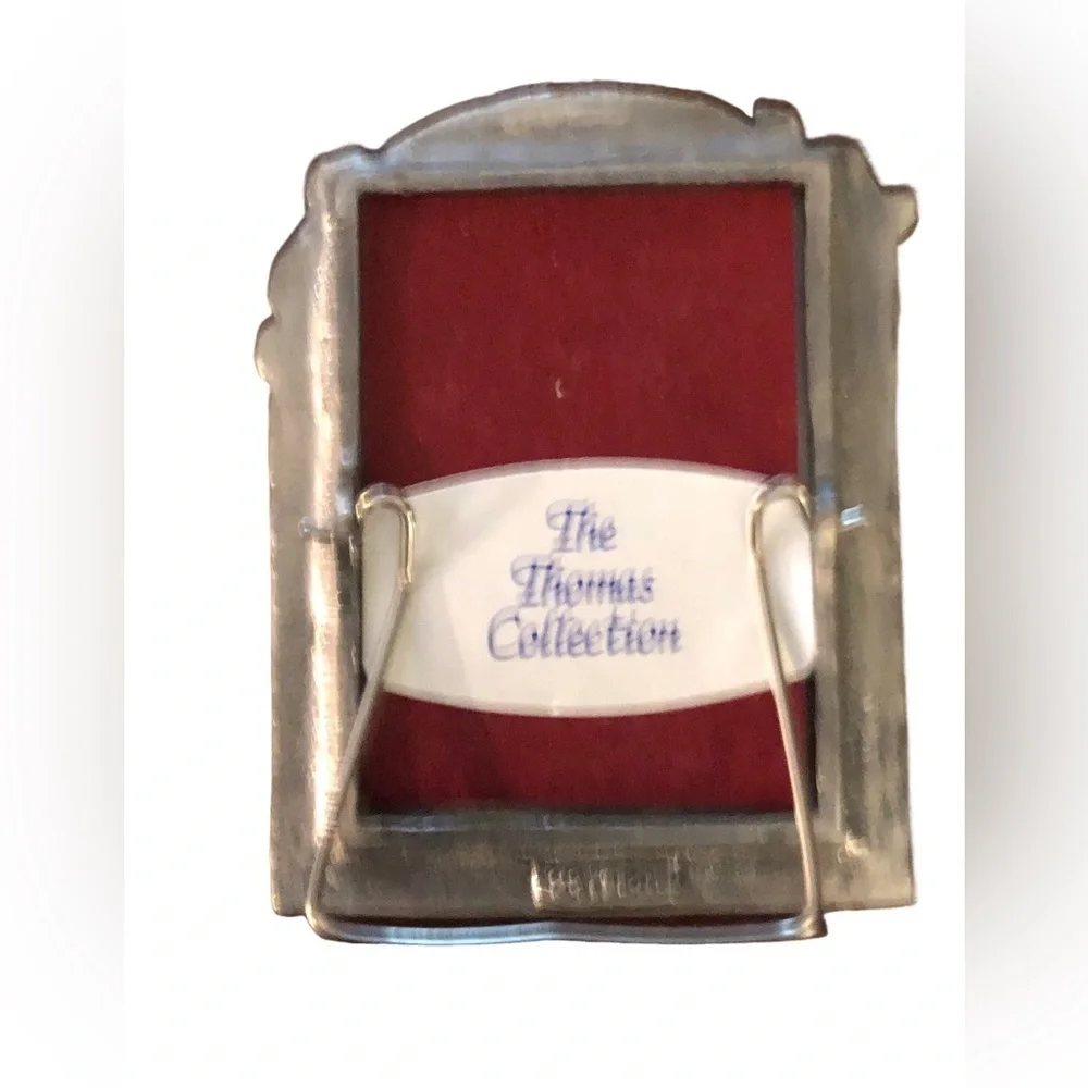 The Thomas Collection Vintage Cats and Roses Mini Pewter Frame - NWOT - Picture 2 of 3